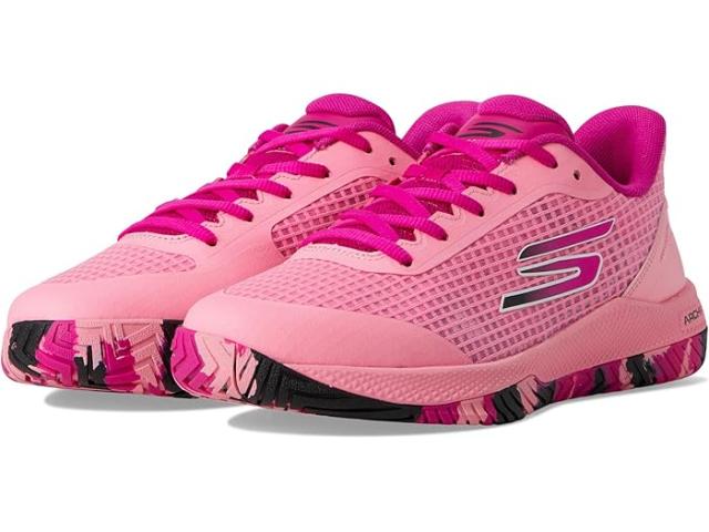 (取寄) スケッチャーズ レディース ゴー トレイン アーチ フィット バイパー コート プロ - ピックルボール SKECHERS women SKECHERS Go Train Arch Fit Viper Court Pro - Pickleball Pink