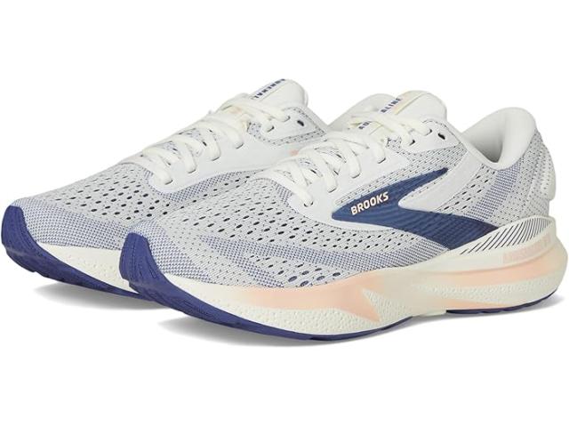 (取寄) ブルックス レディース アドレナリン GTS 24 Brooks women Adrenaline GTS 24 Grey/Blue Ribbon/Peach