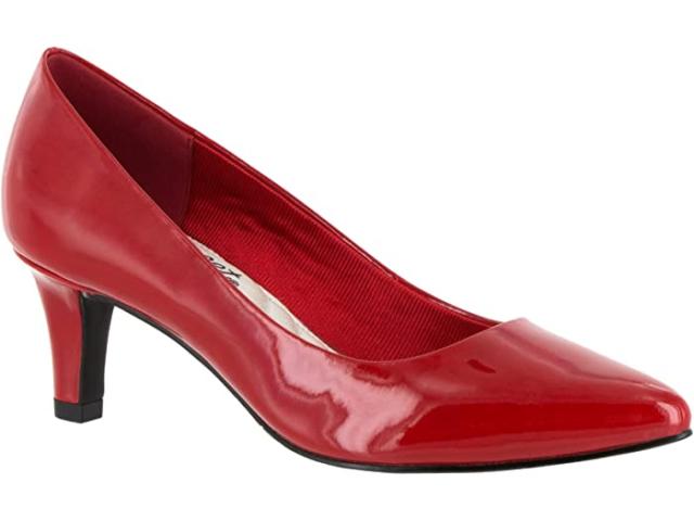 (取寄) イージーストリート レディース ポワント Easy Street women  Pointe Red Patentの通販はその他パンプス