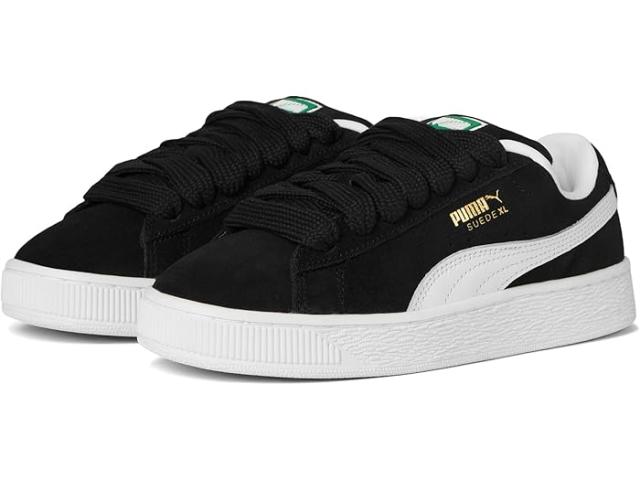(取寄) プーマ キッズ キッズ スエード Xl (ビッグ キッド) PUMA Kids kids Suede XL (Big Kid) Puma Black/Puma White