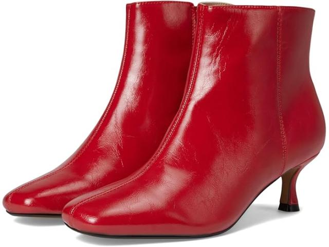 (取寄) ジュルネ コレクション レディース ブーティ Journee Collection women Kelssa Bootie Patent/Red