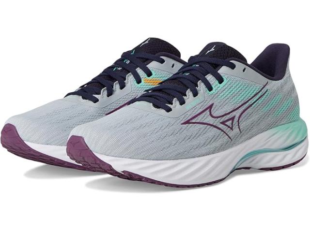 (取寄) ミズノ レディース ウェーブ インスパイア 21 Mizuno women Wave Inspire 21 Pearl Bl/Dark Purplee