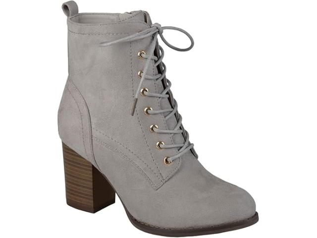 (取寄) ジュルネ コレクション レディース ベイラー ブーティ Journee Collection women Baylor Bootie Grey