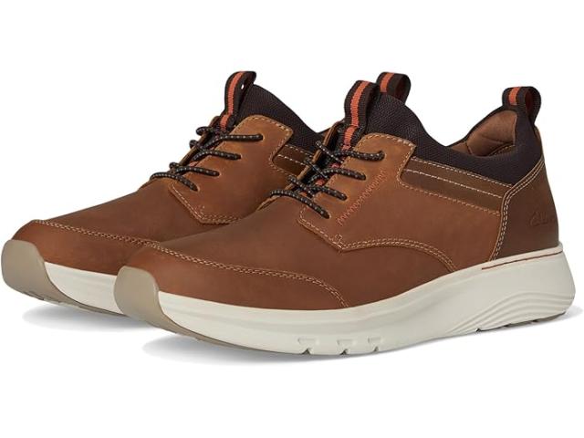 (取寄) クラークス メンズ モーション トレック EZ Clarks men Motion Trek EZ Dark Tan Leather