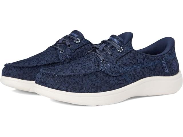 (取寄) スケッチャーズ パフォーマンス レディース オン-ザ-ゴー ハンズ フリー スリップ-インス オン-ザ-ゴー フレックス レディエント - レイラニ SKECHERS Performance women On-The-Go Hands Free Slip-Ins On-The-Go Flex Radiant - Leilani Navy