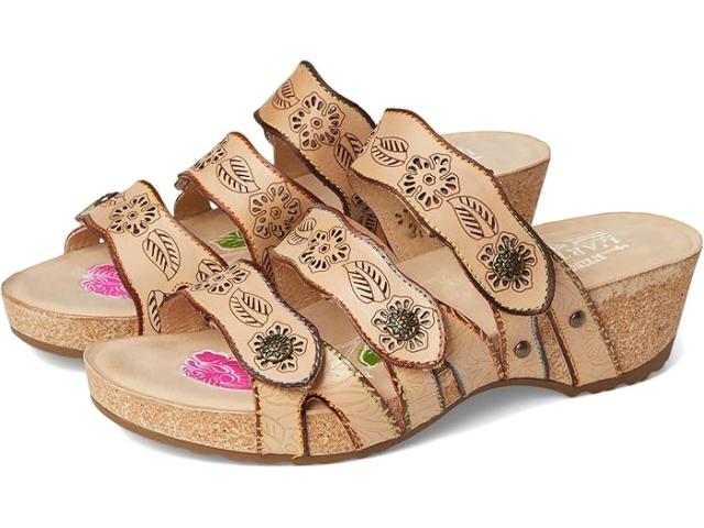 (取寄) ラルティストバイスプリングステップ レディース  L'Artiste by Spring Step women Carbone Beige Multi