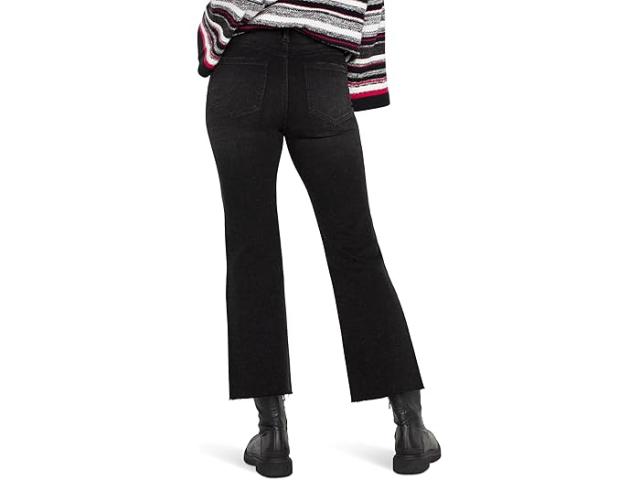 (取寄) リバプールロサンゼルス レディース ギア グライダー プル オン クロップ フレア ツイステッド シーム ミッド ライズ ストレッチ ブラック デニム イン ロスト クリーク Liverpool Los Angeles women Liverpool Los Angeles Gia Glider Pull On Crop Flare Twistedの通販は