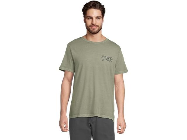 (取寄) ルーカ メンズ ショート スリーブ RVCA men Meric Short Sleeve Sage Leaf