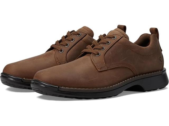 (取寄) エコー メンズ フュージョン プレーン トゥ タイ ECCO men Fusion Plain Toe Tie Cocoa Brown