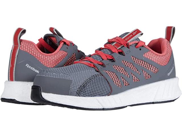 (取寄) リーボック ワーク レディース フュージョン フレックスウィーブ ケージ コンポジット トゥ Reebok Work women  Fusion Flexweave Cage Composite Toe Pink