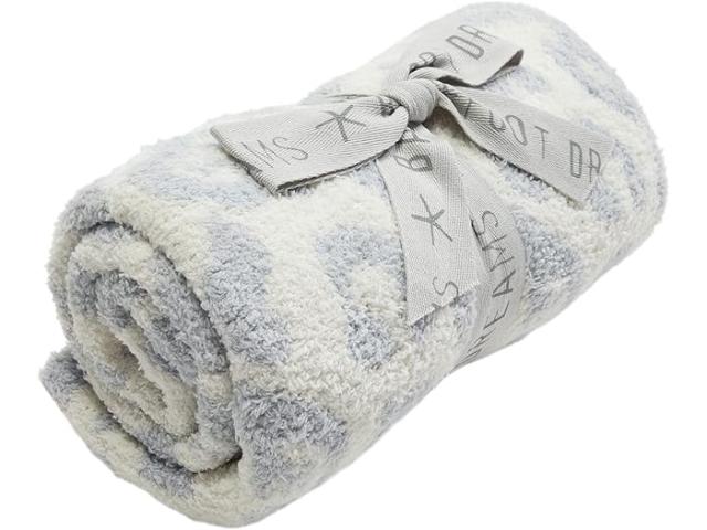 (取寄) ベアフットドリームス キッズ キッズ コージシック ベアフット イン ザ ワイルド ブランケット (インファント) Barefoot Dreams Kids kids Barefoot Dreams Kids CozyChic Barefoot in the Wild Blanket (Infant) Ocean/Creamの通販は