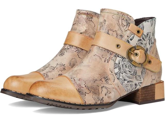 (取寄) ラルティストバイスプリングステップ レディース  L'Artiste by Spring Step women Sipperb Beige Multi