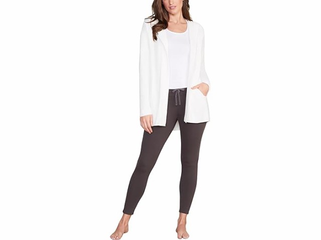 (取寄) ベアフットドリームス レディース コージーシック ウルトラ ライフ フーデット カーディガン Barefoot Dreams women Barefoot Dreams CozyChic Ultra Lite Hooded Cardigan Pearlの通販は 29,580円