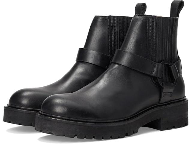 (取寄) オールセインツ メンズ ハンク バイカー ブーツ AllSaints men AllSaints Hank Biker Boots Blackの通販は