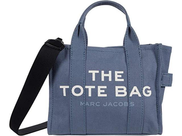 (取寄) マークジェイコブス レディース ザ ミニ トート バッグ Marc Jacobs women Marc Jacobs The Mini Tote Bag Blue Shadow