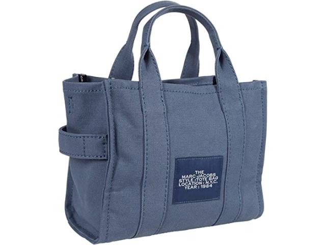 (取寄) マークジェイコブス レディース ザ ミニ トート バッグ Marc Jacobs women Marc Jacobs The Mini Tote Bag Blue Shadow 取寄) マークジェイコブス レディース ザ ミニ トート バッグ Marc