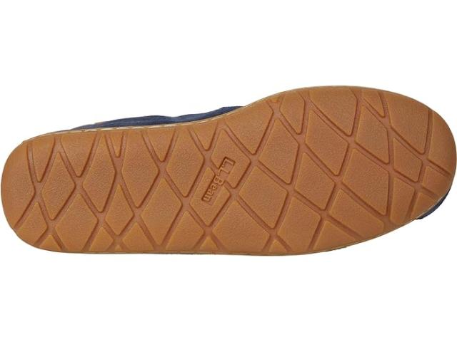 (取寄) エルエルビーン メンズ ウィックド グッド モカシン L.L.Bean men L.L.Bean Wicked Good Moccasins Carbon Navy/Saddle