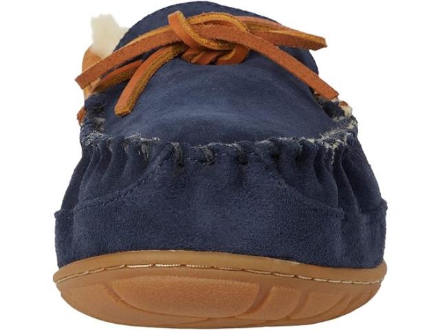 (取寄) エルエルビーン メンズ ウィックド グッド モカシン L.L.Bean men L.L.Bean Wicked Good Moccasins Carbon Navy/Saddle