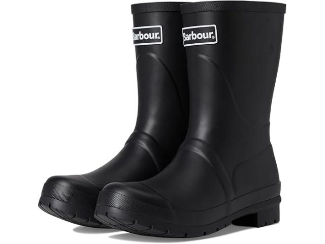 (取寄) バブアー レディース バンベリー ミッド ウェリー Barbour women Banbury Mid Welly Black