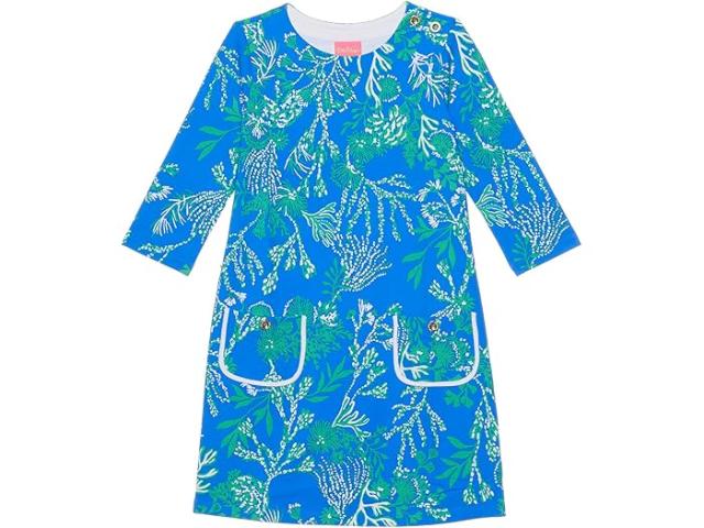 (取寄) リリー ピュリッツァー キッズ ガールズ マッケンジー ドレス (トドラー/リトル キッズ/ビッグ キッズ) Lilly Pulitzer Kids girls Lilly Pulitzer Kids Mackenzie Dress (Toddler/Little Kids/Big Kids) Briny Blue A Bit Salty