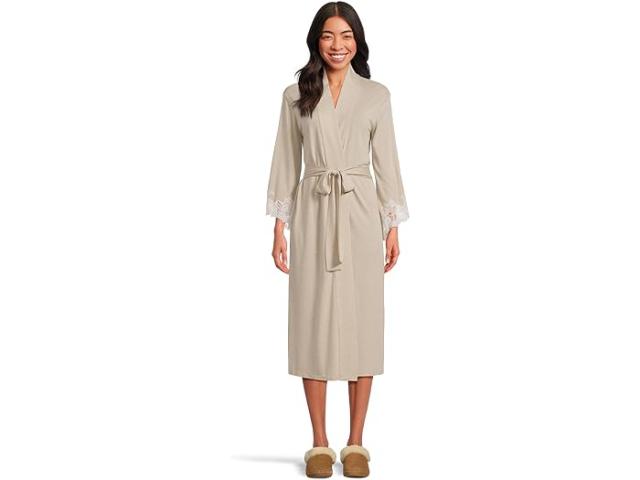 (取寄) ナトリ レディース ラグゼ シャングリ-ラ ローブ Natori women Luxe Shangri-La Robe Heather Cashmere