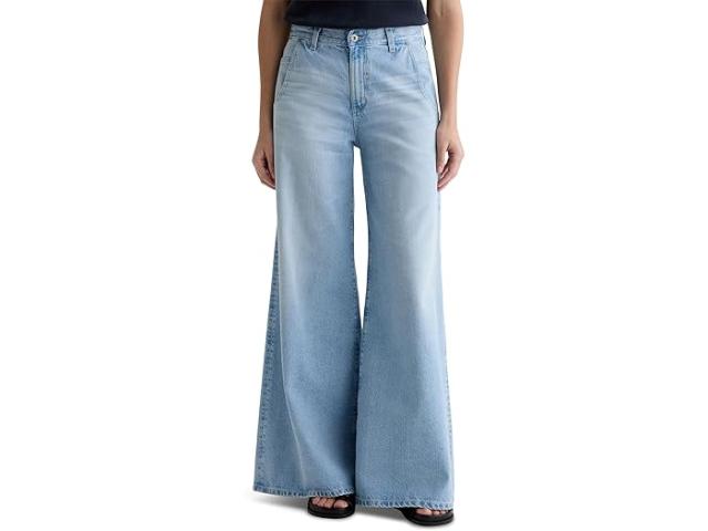 (取寄) AGジーンズ レディース ポージー ミッドライズ スーパー ワイド レッグ イン AG Jeans women Posey Mid-Rise Super Wide Leg in Allusion Allusion