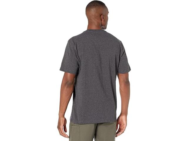 (取寄) カーハート メンズ シグニチャー ロゴ S/S Tシャツ Carhartt men Signature Logo S/S T-Shirt Carbon Heather