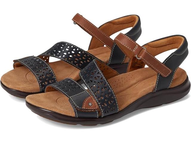 (取寄) クラークス レディース キトリー ウェイ Clarks women Kitly Way Navy Leather