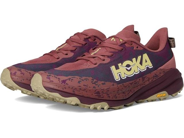 (取寄) ホカオネオネ レディース スピードゴート 6 Hoka women Speedgoat 6 Rouge/Black Cherry