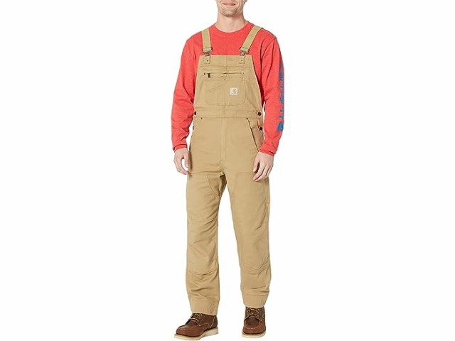 (取寄) カーハート メンズ ラギッド フレックス リグビー ビブ Carhartt men Carhartt Rugged Flex Rigby Bib Dark Khakiの通販は