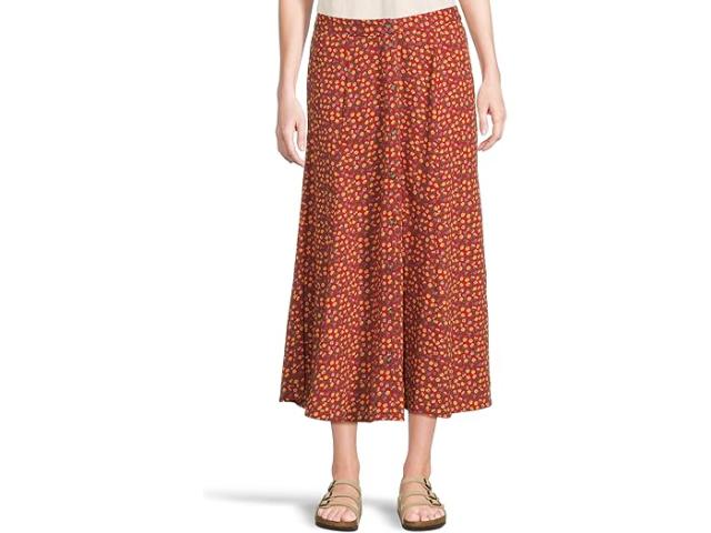(取寄) トードアンドコー レディース マンザナ パネル ミディ スカート Toad&Co women Manzana Paneled Midi Skirt Campfire Ditsy Print