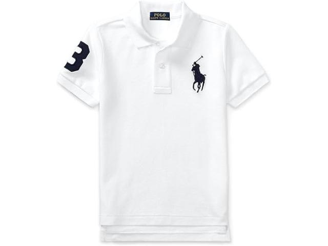 (取寄) ラルフローレン キッズ ボーイズ ビッグ ポニー コットン メッシュ ポロ シャツ (トドラー) Polo Ralph Lauren Kids boys Polo Ralph Lauren Kids Big Pony Cotton Mesh Polo Shirt (Toddler) Whiteの通販は