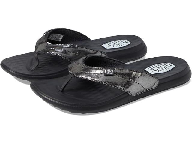 (取寄) ヘイデュードキッズ ガールズ クリスティ フリップ クラシック (リトル キッド/ビッグ キッド) Hey Dude Kids girls Hey Dude Kids Christi Flip Classic (Little Kid/Big Kid) Blackの通販は 6,966円