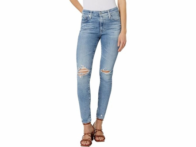 (取寄) AGジーンズ レディース ファラー アンクル イン 20 イヤーズ アンダートゥ デストラクチャード AG Jeans women AG Jeans Farrah Ankle in 20 Years Undertow Destructed 20 Years Undertow Destructedの通販は