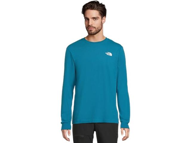 (取寄) ノースフェイス メンズ エボリューション レジェネラティブ インク ボックス NSE ロング スリーブ ティー グラフィック The North Face men Evolution Regenerative Ink Box NSE Long Sleeve Tee Graphic Dusk Blue/Summit Navy Regenerative Ink Print