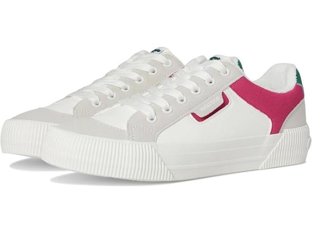 (取寄) ロケットドッグ レディース チアリー ブロック Rocket Dog women Cheery Blocked White/Fuschia