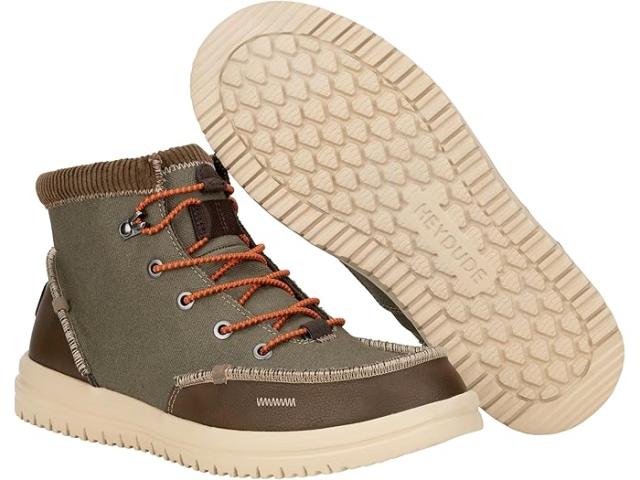 (取寄) ヘイ デュード メンズ ブラッドリー コーデュロイ カラー ダスティ Hey Dude men Bradley Corduroy Collar Dusty Olive/Tan Dusty Olive/Tanの通販は 21,410円