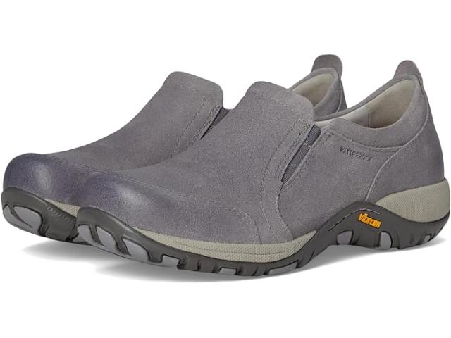 (取寄) ダンスコ レディース ピッピー Dansko women Pippy Grey Waterproof Burnished Suede