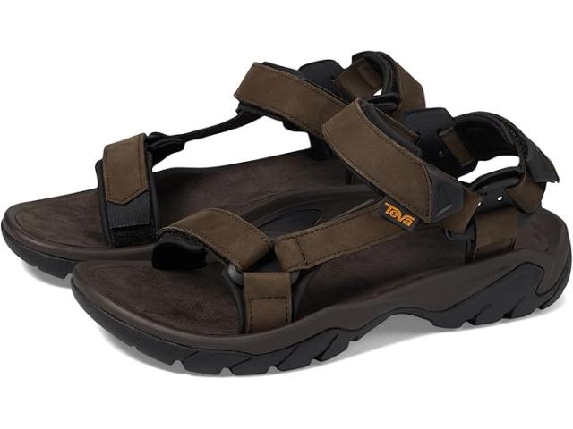 (取寄) テバ メンズ テラ Fi 5 ユニバーサル レザー Teva men Teva Terra Fi 5 Universal Leather Turkish Coffee