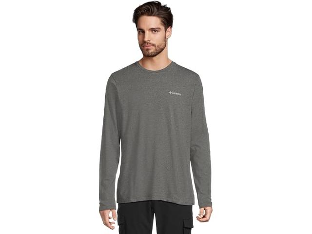 (取寄) コロンビア メンズ シスルタウン ヒルズ ロング スリーブ クルー Columbia men Thistletown Hills Long Sleeve Crew City Grey Heather