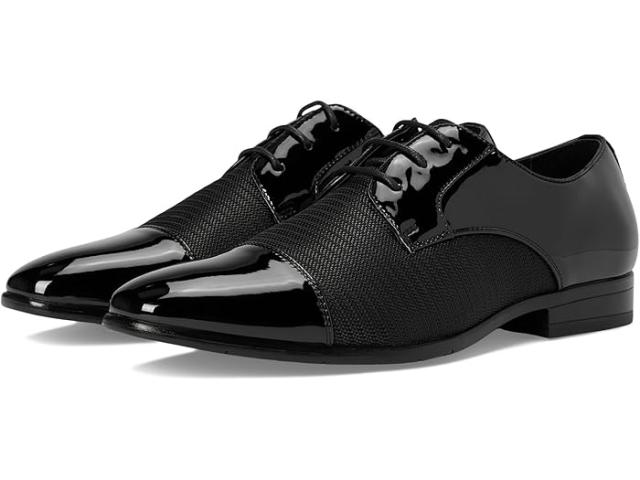 (取寄) ステイシー アダムス メンズ ファラオ キャップ トゥ オックスフォード Stacy Adams men Stacy Adams Pharaoh Cap Toe Oxford Black