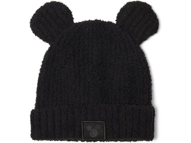 (取寄) ベアフットドリームス キッズ キッズ コージシック ディズニー ミッキー マウス イヤーズ キッズ ビーニー (ビッグ キッズ) Barefoot Dreams Kids kids CozyChic Disney Mickey Mouse Ears Kids Beanie (Big Kids) Blackの通販は