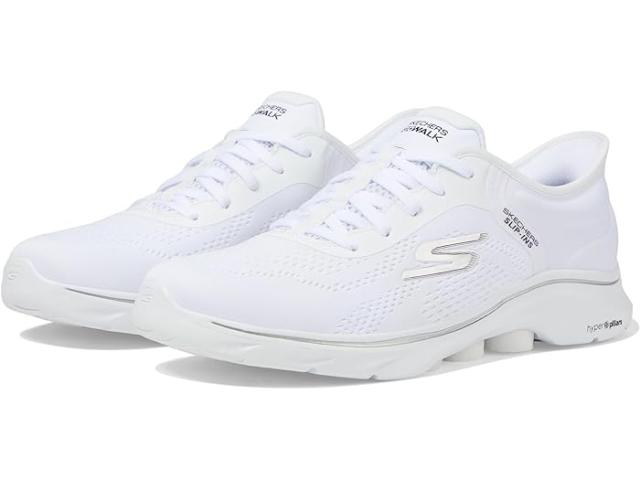 (取寄) スケッチャーズ パフォーマンス レディース ゴー ウォーク 7 ヴァリン ハンズ フリー スリップ-インス SKECHERS Performance women SKECHERS Performance Go Walk 7 Valin Hands Free Slip-Ins White/Black