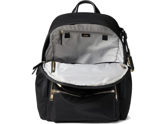 TUMI「セリーナ」バックパックブラック/ゴールド 取寄) トゥミ