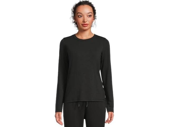 (取寄) トラヴィスマシュー レディース クラウド ロング スリーブ ティー TravisMathew women Cloud Long Sleeve Tee Black