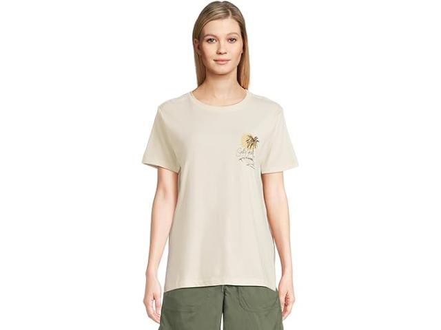 (取寄) ソルティ クルー レディース シェイプ シャック ボーイフレンズ ティー Salty Crew women Shape Shack Boyfriend Tee Off White