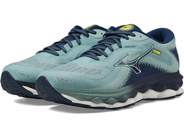 (取寄) ミズノ メンズ ウェーブ スカイ 7 Mizuno men Mizuno Wave Sky 7 Mineral Blue/Snow Whiteの通販は 46,550円