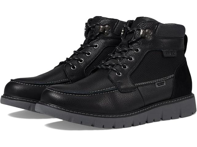 (取寄) ナン ブッシュ メンズ モック トゥ ブーツ ライトウェイト コンフォタブル チャッカ Nunn Bush men Karnak Moc Toe Boot Lightweight Comfortable Chukka Black