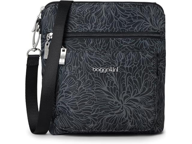 (取寄) バッガリーニ レディース モダン ポケット クロスボディ Baggallini women Modern Pocket Crossbody Midnight Blossom