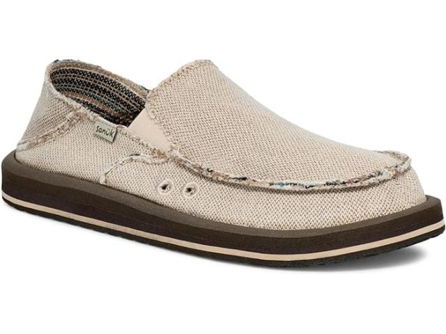 (取寄) サヌーク メンズ ドニー ヘンプ ツートーン Sanuk men Sanuk Donny Hemp Two-Tone Natural